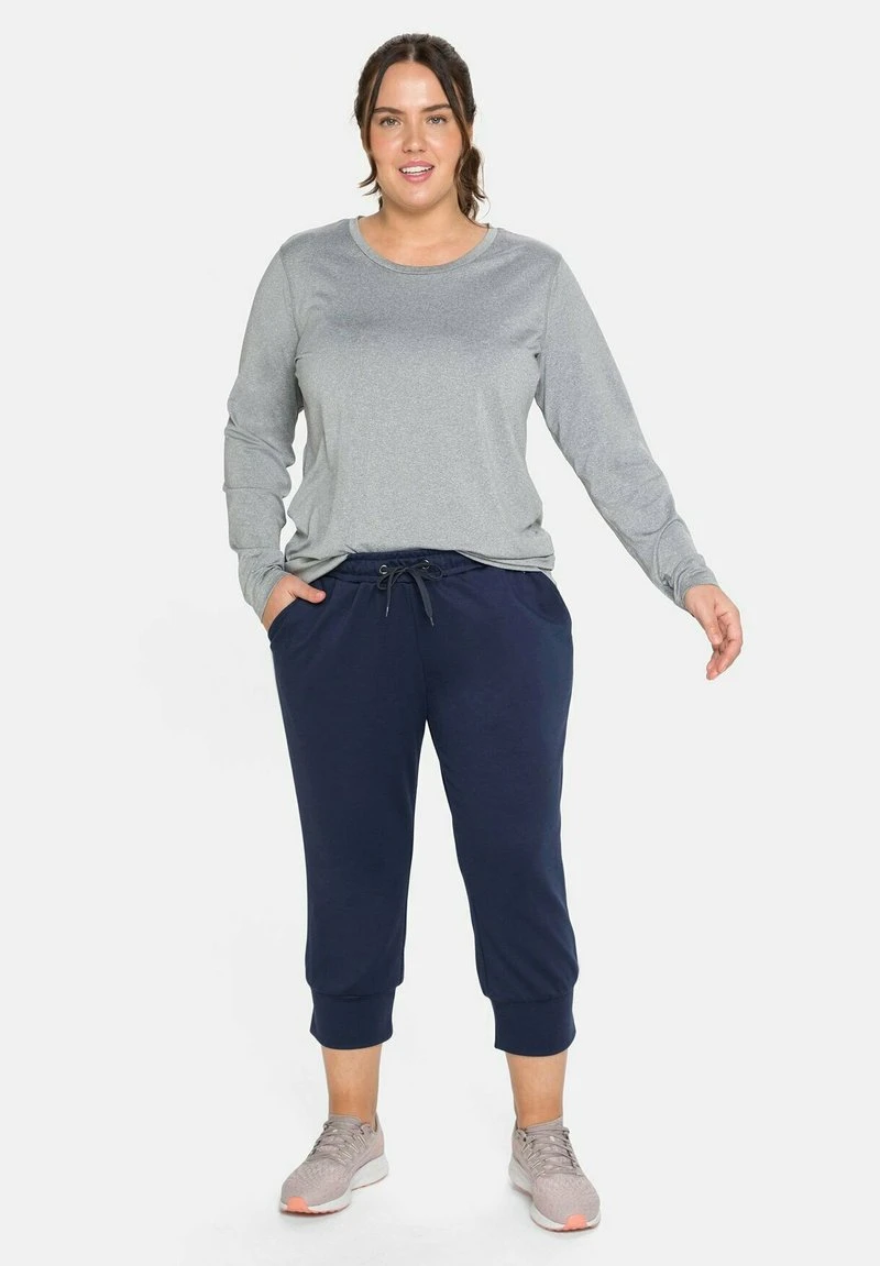 Sheego Kurze Sporthose - Marine 4 Sheego Kurze Sporthose - Marine – Bild 2