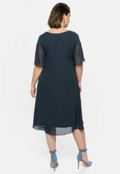 Sheego Cocktailkleid/festliches Kleid - Nachtblau -Sheego cb030501e3c84e5690d4027bba57a201