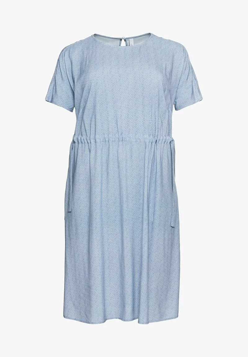 Sheego Freizeitkleid - Mittelblau Bedruckt 5 Sheego Freizeitkleid - Mittelblau Bedruckt – Bild 3