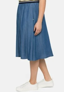 Sheego MIDI - A-Linien-Rock - Light Blue Denim 12 Sheego MIDI - A-Linien-Rock - Light Blue Denim -Sheego cb9b0e899ac547ce84dde542d86b672d