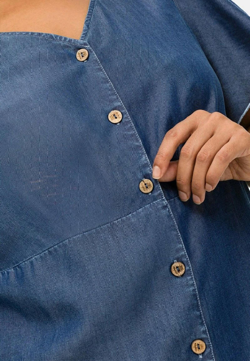 Sheego Bluse - Blue Denim 6 Sheego Bluse - Blue Denim – Bild 4