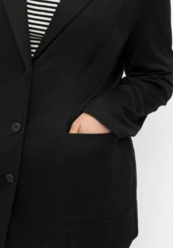 Sheego Blazer - Schwarz -Sheego cc3f7532125b4abdb70630a91f663b38