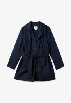 Sheego Trenchcoat - Black -Sheego cc5206443029460c88c0dde3219a1d00