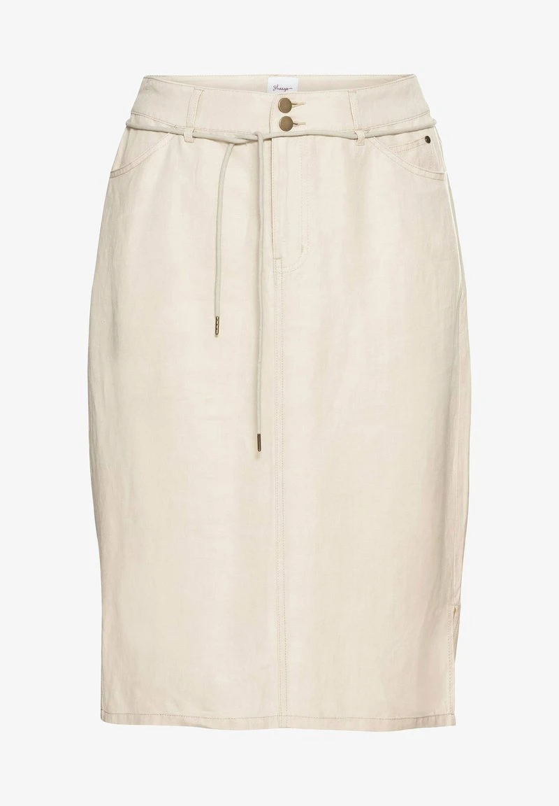 Sheego Bleistiftrock - Natur 7 Sheego Bleistiftrock - Natur – Bild 5