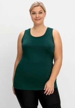 Sheego FUNKTIONS - Top - Tiefgrün 13 Sheego FUNKTIONS - Top - Tiefgrün -Sheego ccf7dd2b85bc4950b99c421e86ee4051 1