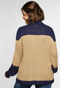 Sheego Strickpullover - Nachtlila -Sheego cd7af018a60f4fd5bb5c2a120cd30582