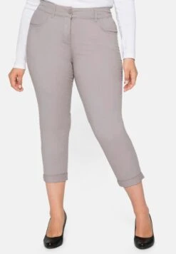 Sheego Stoffhose - Silbergrau