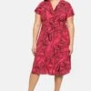 Sheego Freizeitkleid - Pink Bedruckt -Sheego cddedae5b0f6489e9f9e7805e4e771b4