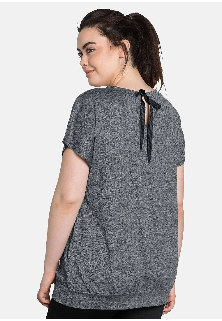 Sheego Sport T-shirt - Mottled Grey 5 Sheego Sport T-shirt - Mottled Grey – Bild 3