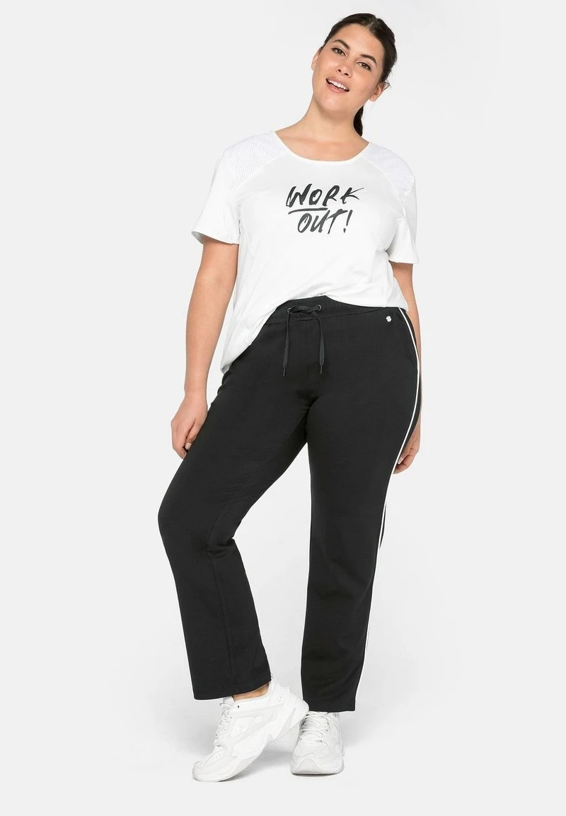 Sheego Jogginghose - Schwarz 6 Sheego Jogginghose - Schwarz – Bild 4