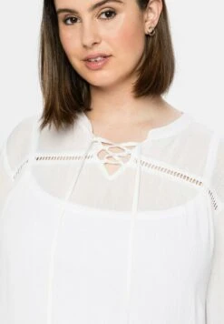 Sheego Tunika - Weiß -Sheego d1b1248e8422448aa5262ab745a01c67