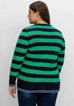 Sheego Strickjacke - Nachtblau Gestreift 10 Sheego Strickjacke - Nachtblau Gestreift -Sheego d233b895766a46e7af54d85ba78591de