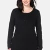 Sheego Langarmshirt - Black -Sheego d3cb03b737c14113afc1d7e128008d58