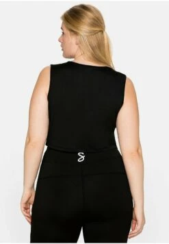 Sheego FUNKTIONSTOP - Top - Schwarz -Sheego d48dfc2e97c943b68f894e4b6675ef10