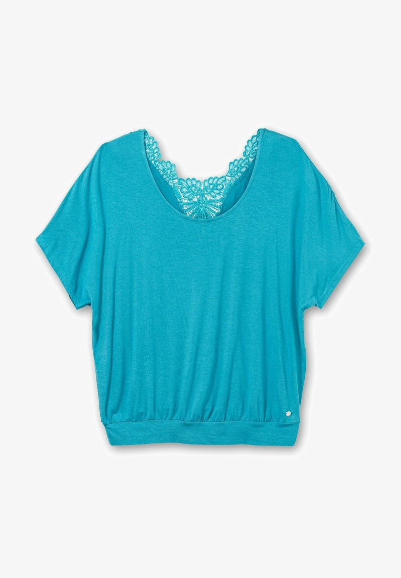 Sheego STRAND - T-Shirt Print - Türkis 8 Sheego STRAND - T-Shirt Print - Türkis – Bild 6