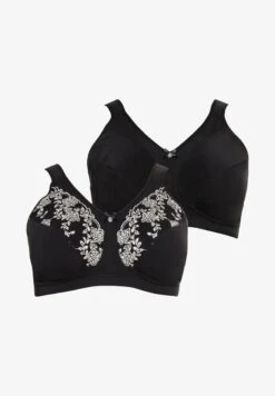 Sheego 2 PACK - Bustier - Schwarz -Sheego d722cf2d65df46b9aec73a06fc2edb4f