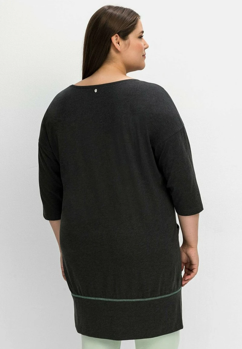 Sheego RELAX - Jerseykleid - Anthrazit Meliert 5 Sheego RELAX - Jerseykleid - Anthrazit Meliert – Bild 3
