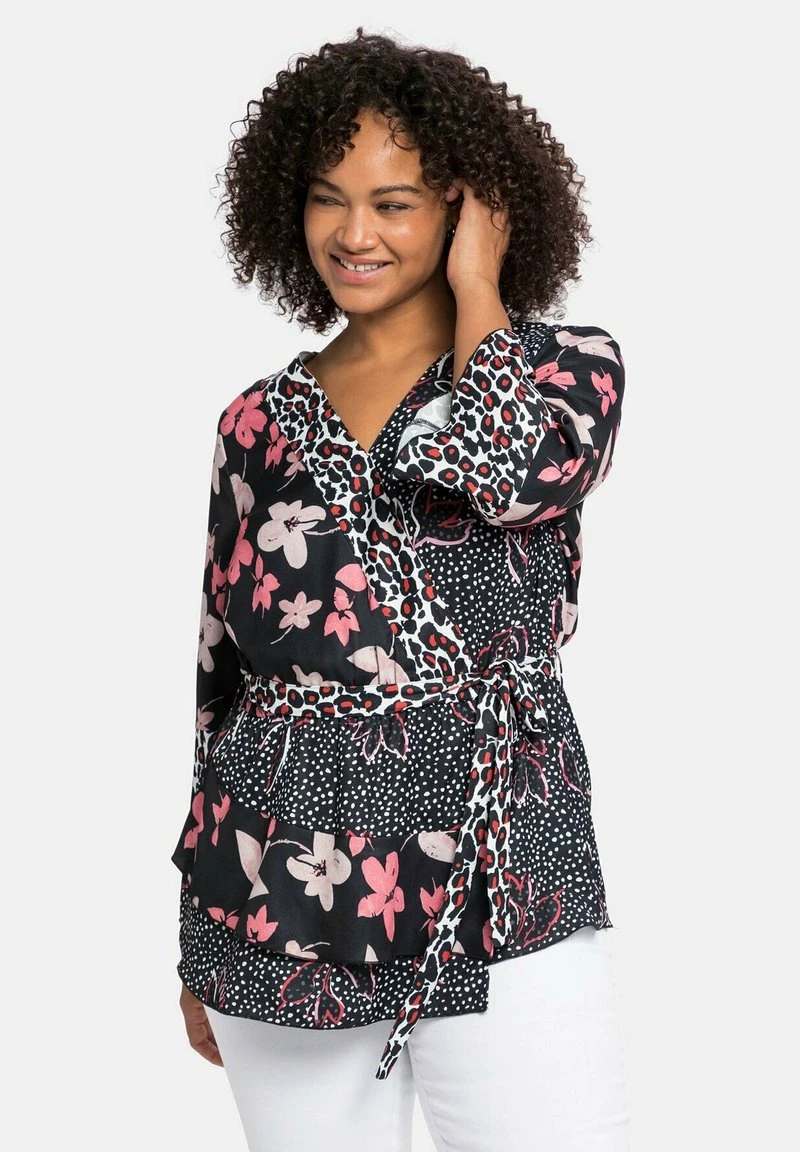 Sheego Bluse - Schwarz Bedruckt 8 Sheego Bluse - Schwarz Bedruckt – Bild 6