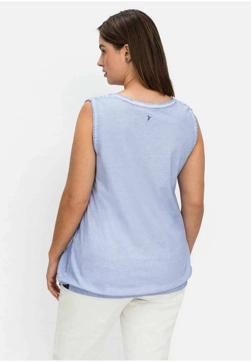 Sheego Top - Mittelblau 5 Sheego Top - Mittelblau – Bild 3
