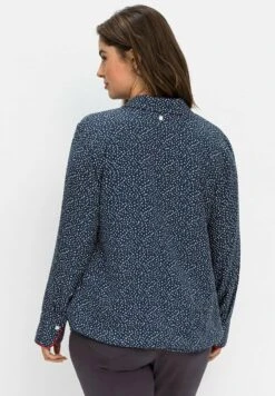 Sheego Tunika - Nachtblau Gemustert -Sheego d85397d322bd43dc9472efc2d23b2a65