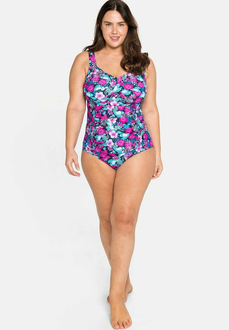 Sheego Bikini-Top - Blau-pink 4 Sheego Bikini-Top - Blau-pink – Bild 2