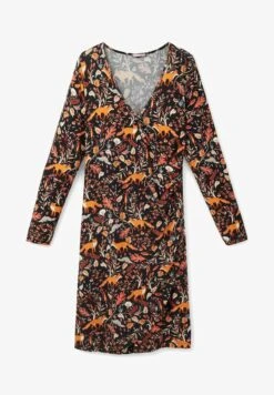 Sheego Jerseykleid - Schwarz Bedruckt -Sheego d996ee034a9c4a74b06df8afec304091