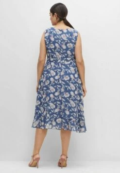 Sheego Freizeitkleid - Rauchblau Bedruckt 9 Sheego Freizeitkleid - Rauchblau Bedruckt -Sheego da28ba612acc41a3b427cc1c48456df6