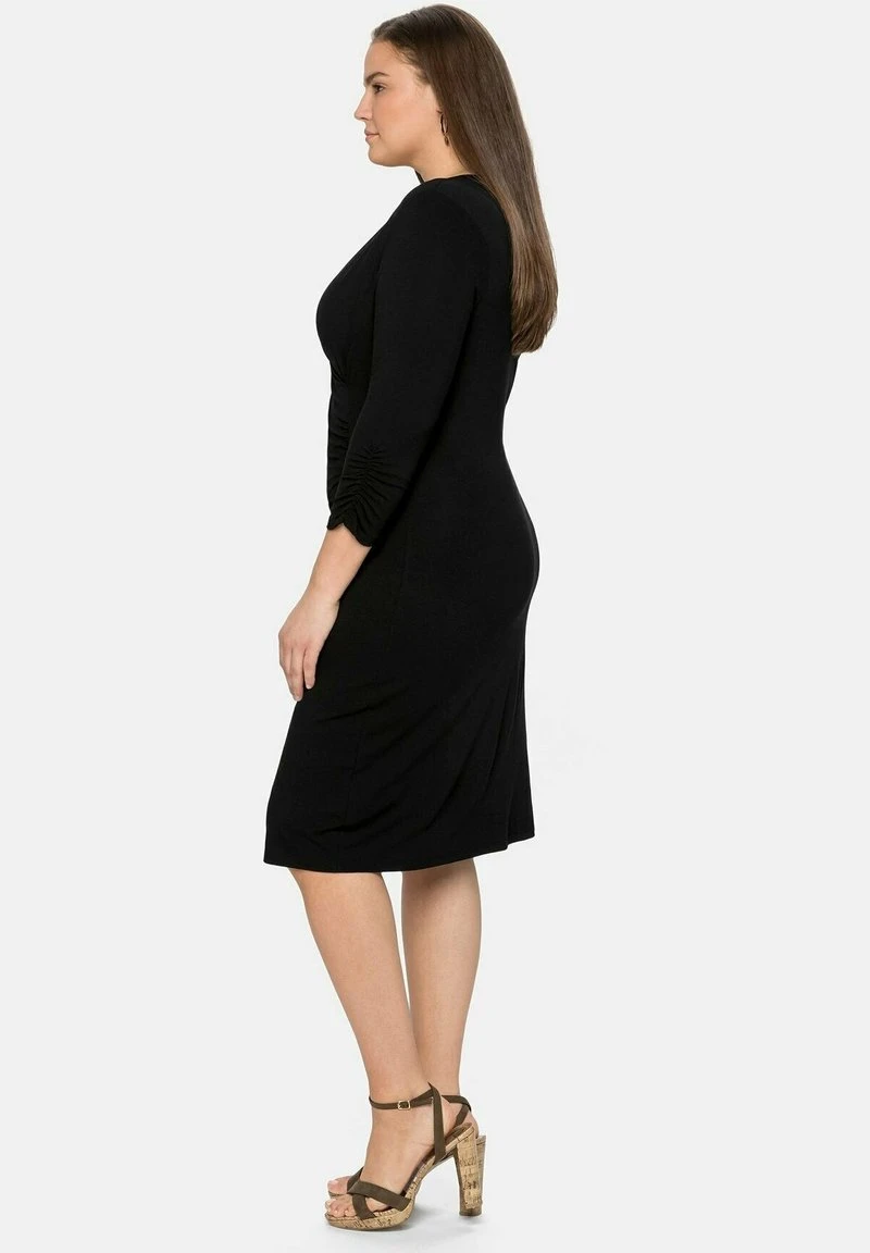 Sheego Cocktailkleid/festliches Kleid - Schwarz 4 Sheego Cocktailkleid/festliches Kleid - Schwarz – Bild 2