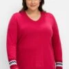 Sheego Strickpullover - Orchidee -Sheego da6068a07bea4cbbaddf5b4f089a2a5d