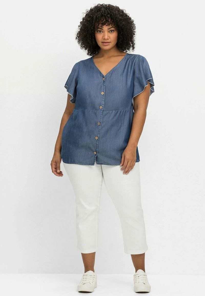 Sheego Bluse - Blue Denim 4 Sheego Bluse - Blue Denim – Bild 2