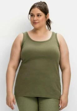 Sheego TANK - Top - Khaki -Sheego db2b7e3852094039813047187e6b255f 1