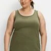 Sheego TANK - Top - Khaki -Sheego db2b7e3852094039813047187e6b255f