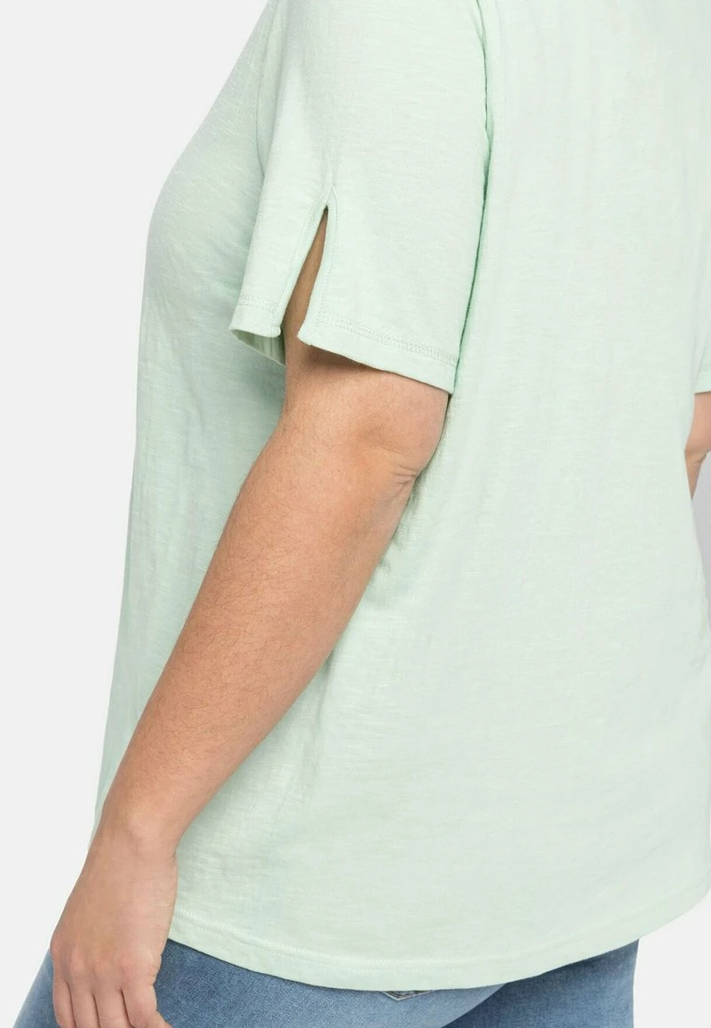 Sheego T-Shirt Basic - Mint 5 Sheego T-Shirt Basic - Mint – Bild 3