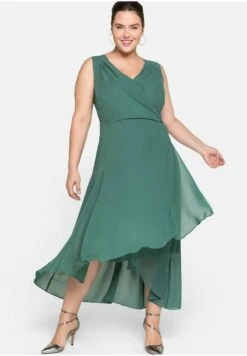 Sheego Cocktailkleid/festliches Kleid - Opalgrün -Sheego db4c934313fc42a486b3fe7a057f277c