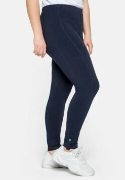 Sheego Leggings - Hosen - Marine -Sheego dcb96cf016464a0ea366f9979f1ee486