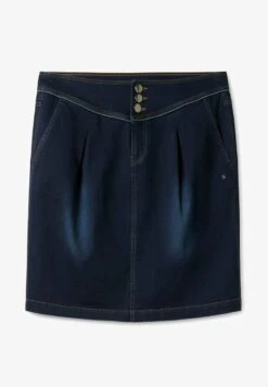 Sheego A-Linien-Rock - Blue Black Denim -Sheego dd793c95ccdd4b4cb105a8207e92e67d