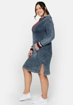 Sheego Jeanskleid - Indigo 9 Sheego Jeanskleid - Indigo -Sheego de751951691343319e9c78f306a7146d