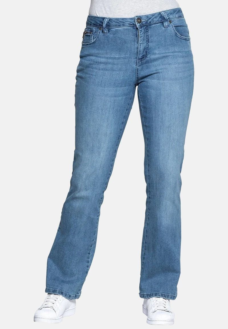 Sheego Flared Jeans - Light Blue 8 Sheego Flared Jeans - Light Blue – Bild 6