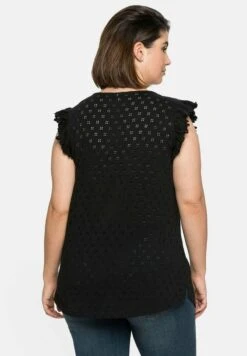 Sheego T-Shirt Print - Schwarz -Sheego df482c024d684f94a0f7ae0e340c7323