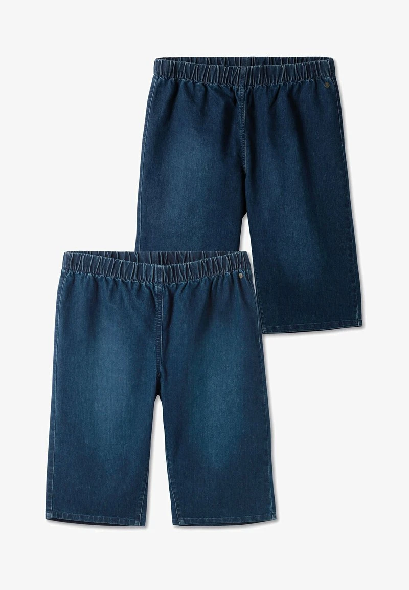 Sheego 2 PACK - Jeans Shorts - Blue Denim Dark Blue Denim 7 Sheego 2 PACK - Jeans Shorts - Blue Denim Dark Blue Denim – Bild 5