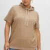 Sheego KAPUZENSHIRT - T-Shirt Print - Cappuccino Meliert 1 Sheego KAPUZENSHIRT - T-Shirt Print - Cappuccino Meliert -Sheego e027d842e1e5408aa821f3377080b04a