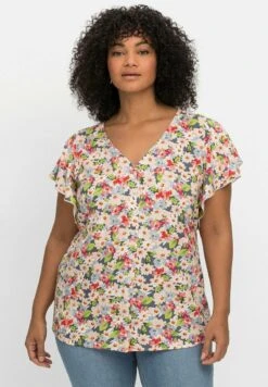 Sheego Bluse - Rosé Gemustert 13 Sheego Bluse - Rosé Gemustert -Sheego e0b04e3f181348eba85942f9300c4b90 1