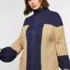 Sheego Strickpullover - Nachtlila