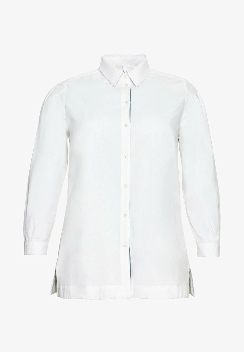 Sheego Hemdbluse - Weiß 7 Sheego Hemdbluse - Weiß – Bild 5