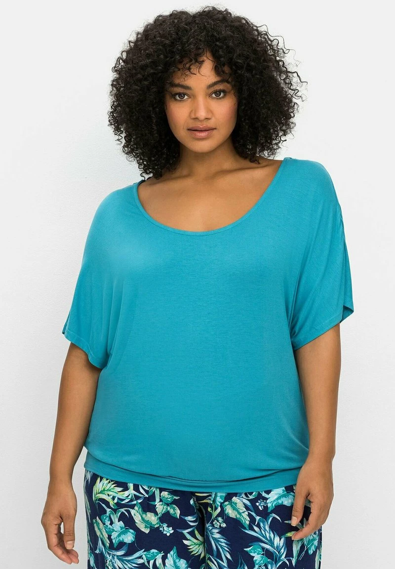 Sheego STRAND - T-Shirt Print - Türkis 3 Sheego STRAND - T-Shirt Print - Türkis