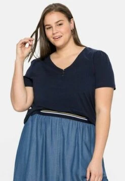 Sheego T-Shirt Basic - Mint 13 Sheego T-Shirt Basic - Mint -Sheego e48d0ea65d784a3080385f8806b57220