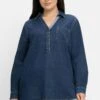 Sheego Tunika - Dark Blue Denim 1 Sheego Tunika - Dark Blue Denim -Sheego e4ae572fcde247ef8c9d136098f3130b