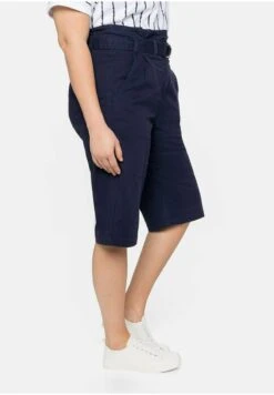 Sheego BERMUDAS - Shorts - Marine -Sheego e63b7d6351cc49eba1bdc7ff48b4b1a0