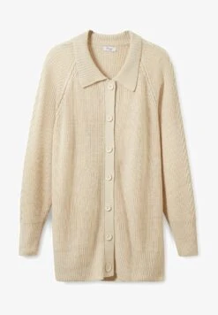 Sheego Strickjacke - Ecru Meliert -Sheego e64a66fc775f4cd998c0a986641919b8