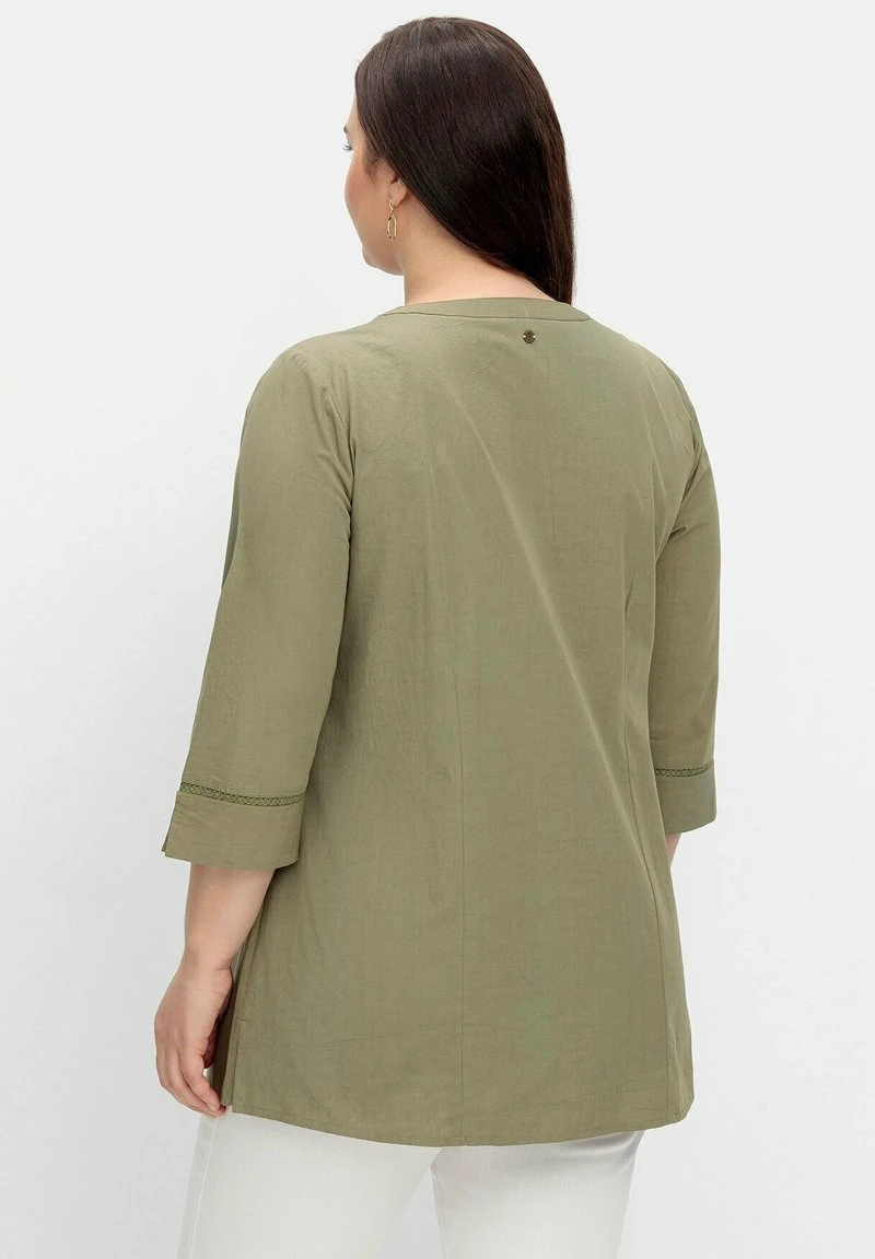 Sheego Bluse - Khaki 5 Sheego Bluse - Khaki – Bild 3